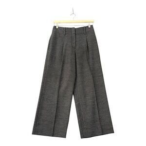 Club Monaco | Cropped Grey‎ Wide Leg Trouser Pants Size 0